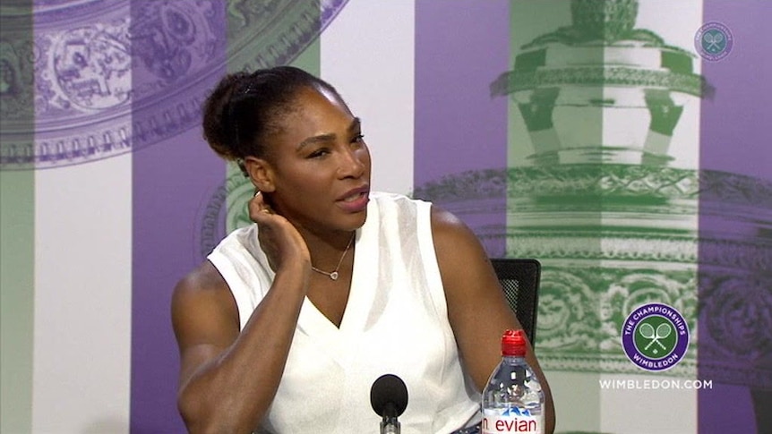 Serena Williams says her return to a grand slam final was never a given after a difficult pregnancy.