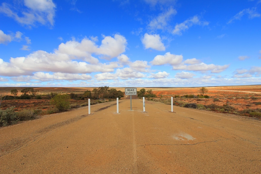 at the end of the road Woomera