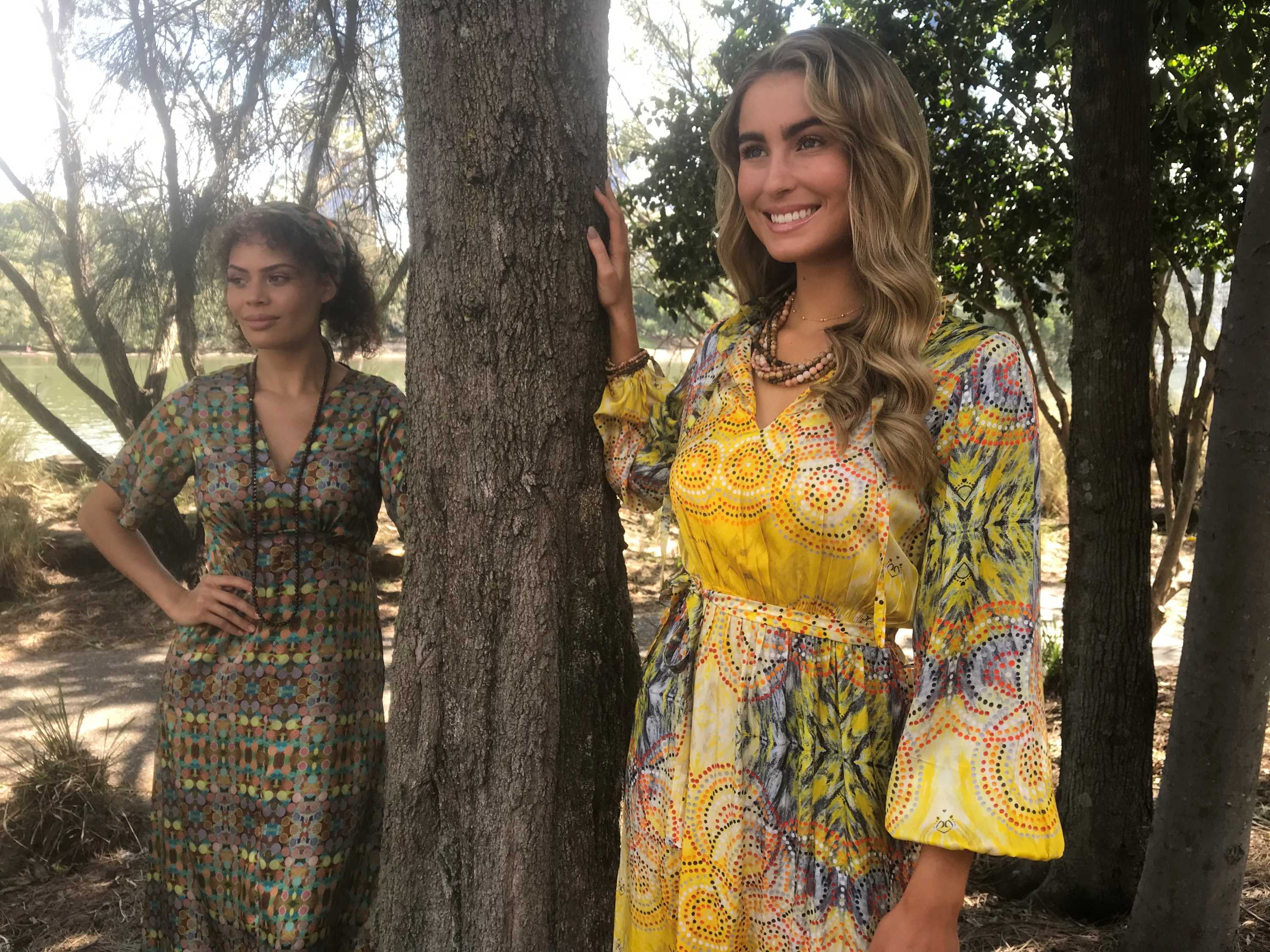 Queensland S Coronavirus Restrictions Turn Aboriginal Artists Into Fashion Designers Abc News