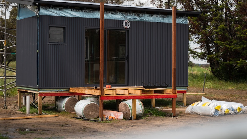 Tiny homes at BackTrack.