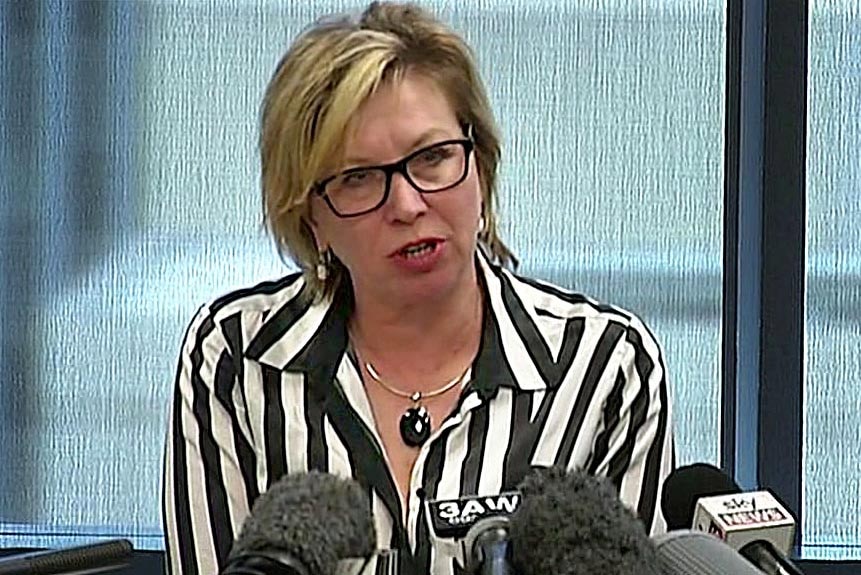 Rosie Batty at press conference