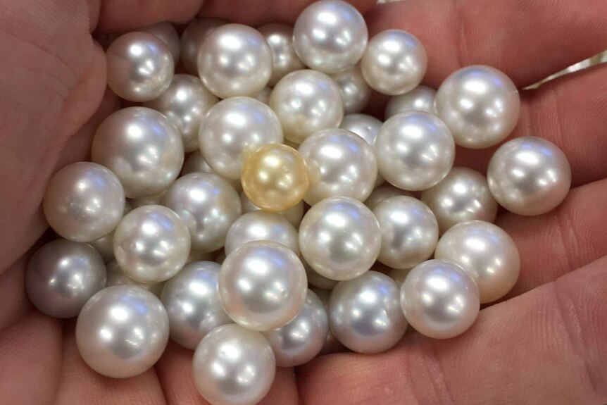 Handful of pearls