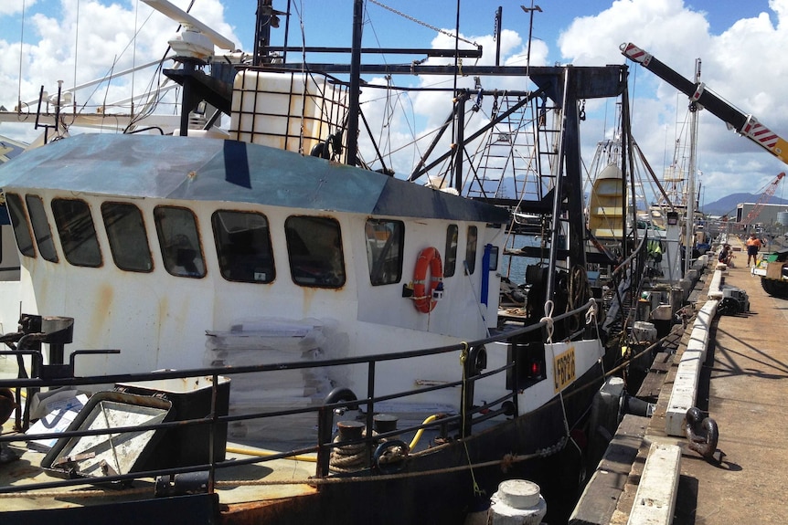 A fishing trawler in far north Queensland