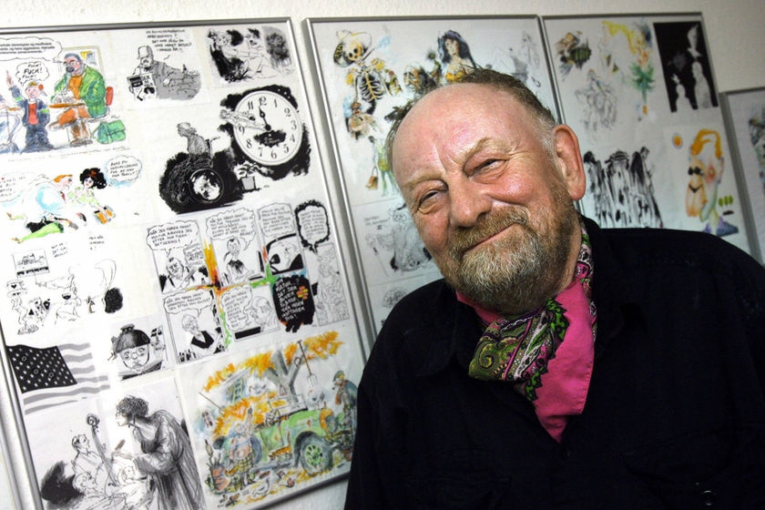 Danish cartoonist Kurt Westergaard