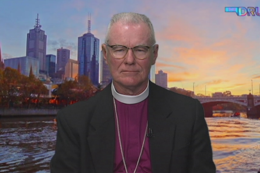 Anglican Primate of Australia Archbishop Philip Freier smiling.