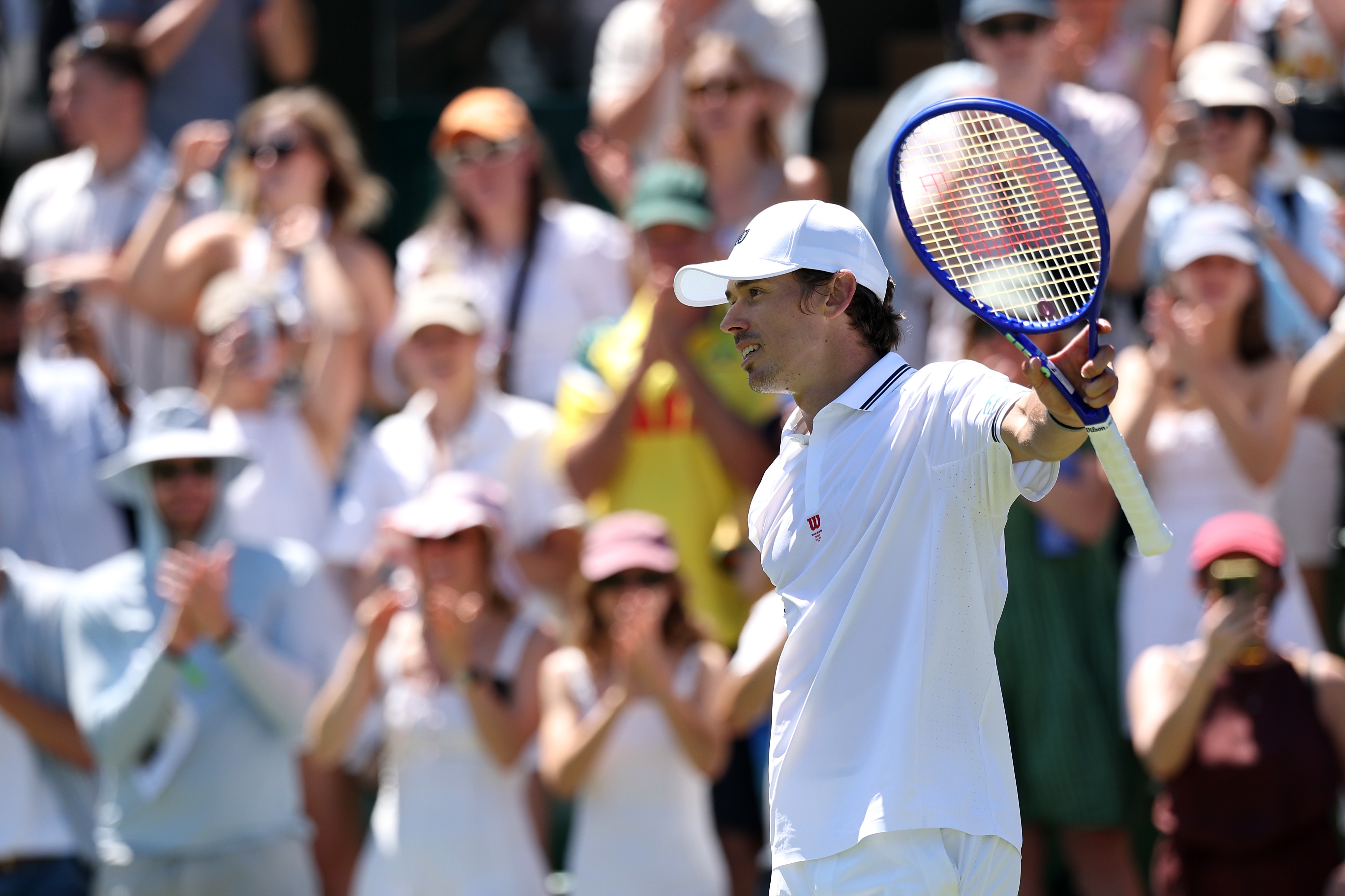 Unpredictable Demon: De Minaur Battling Demons and Rivals in Wimbledon Crusade