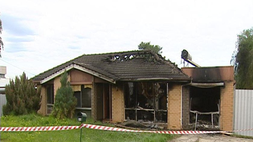 More than 20 firefighters fought the blaze in Albany Terrace, Valley View