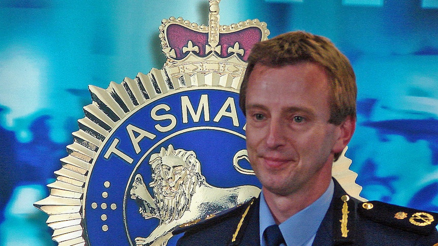 Tasmanian Police Commissioner Darren Hine