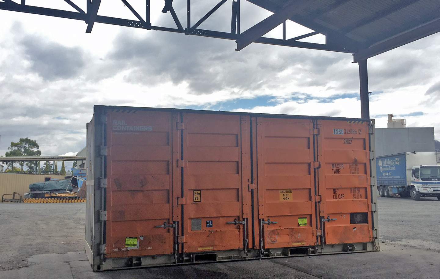 Victorian gecko found in Hobart after stowing away in shipping