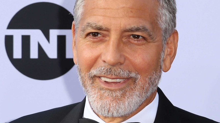 George Clooney arrives at the 46th AFI Life Achievement Award.