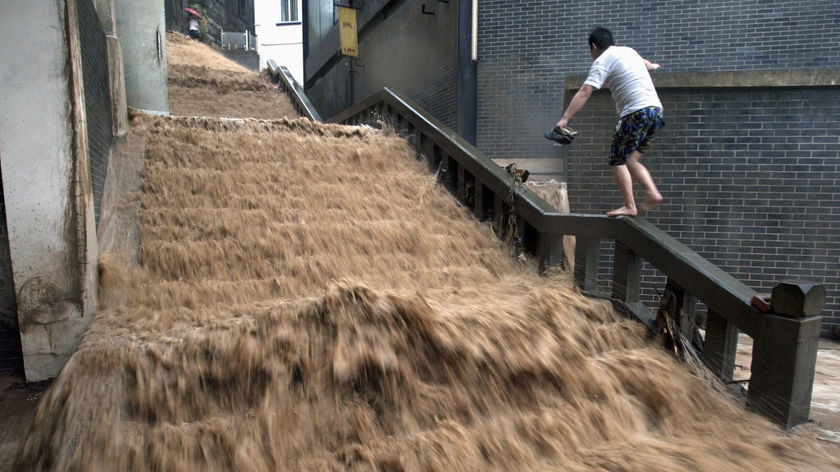 China has already experienced serious flooding in the last year.