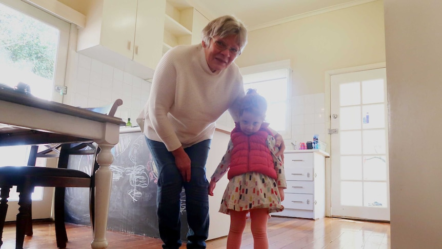 Marylu Liversidge and her granddaughter Emily