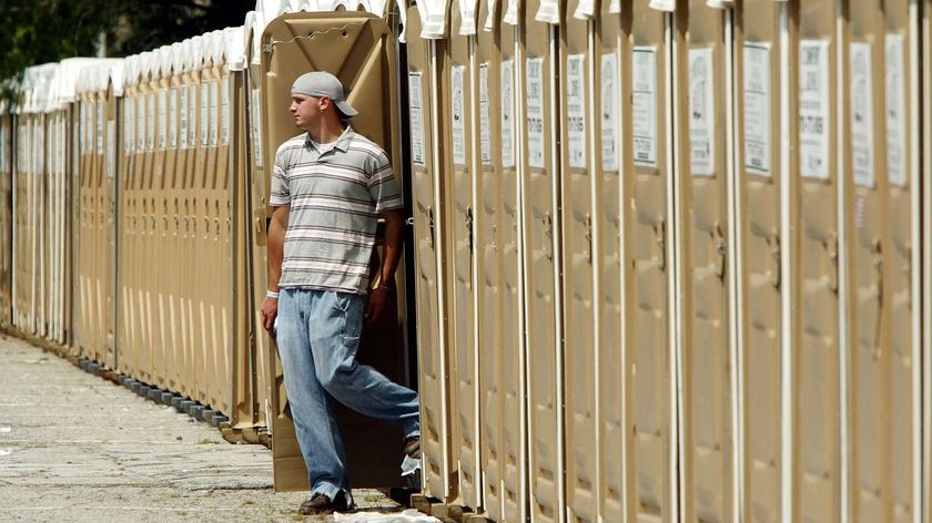 Edinburgh Fringe: One show is set in a portaloo (file photo).