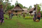 Villagers in Sausi, Madang Province, PNG