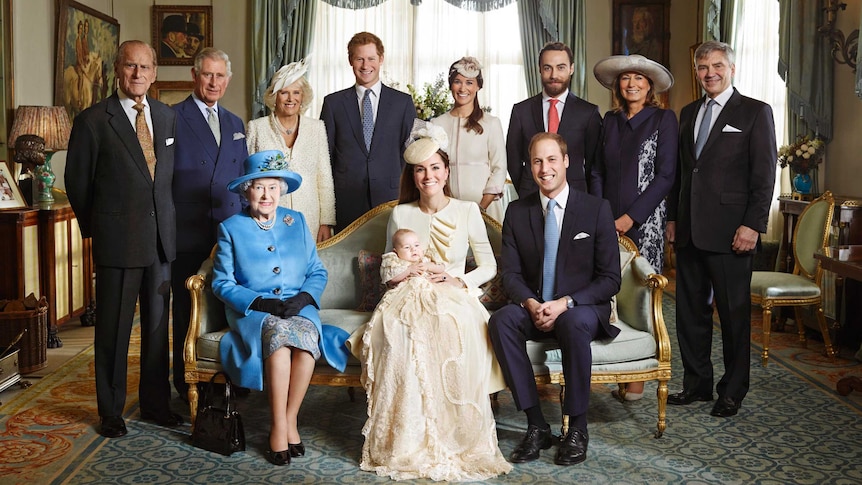 Royal family portrait