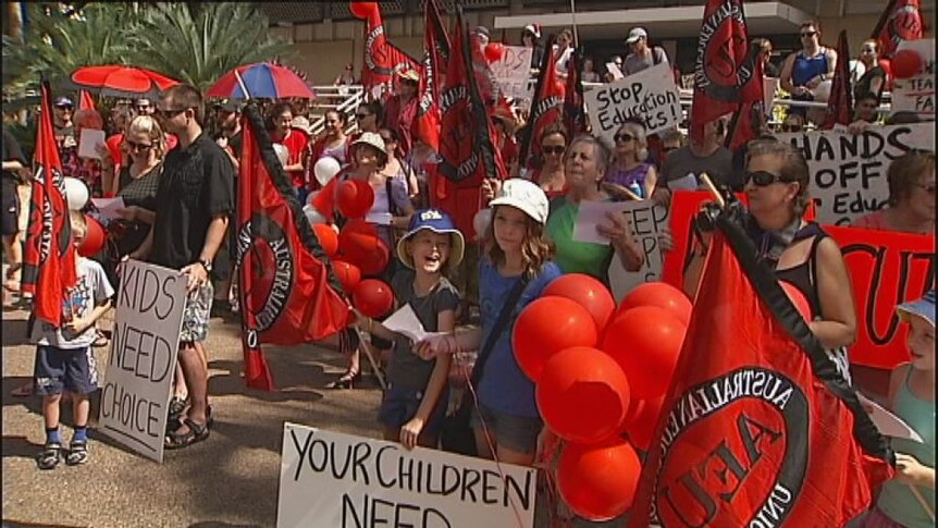 Territory Teachers Industrial Action Ban Abc News