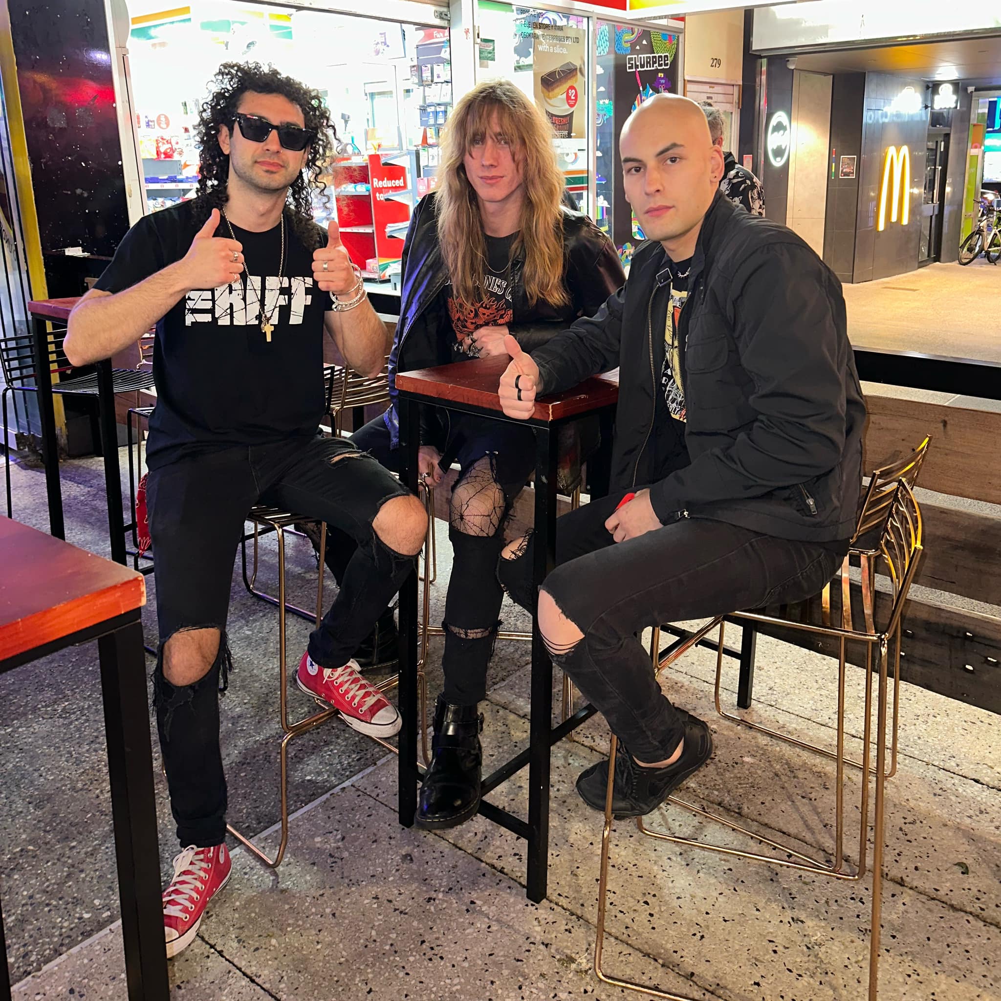 Panik is taking its riffs on the road, with a heavy metal blessing ...