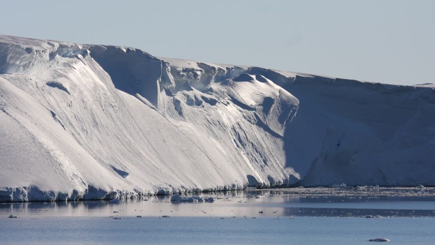 The Totten Glacier in Antarctica