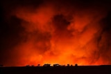 Firefighters battling bushfires near Esperance, WA.