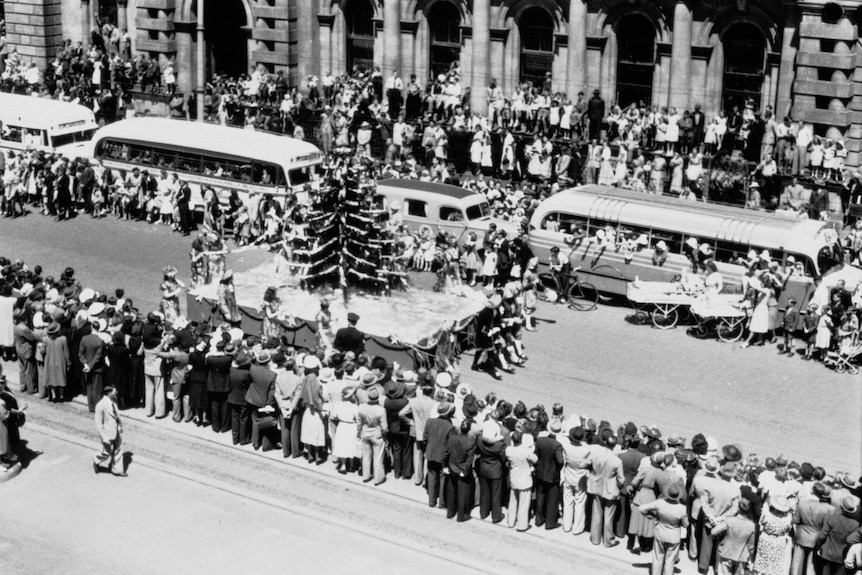 Christmas Pageant, Adelaide, 1950s