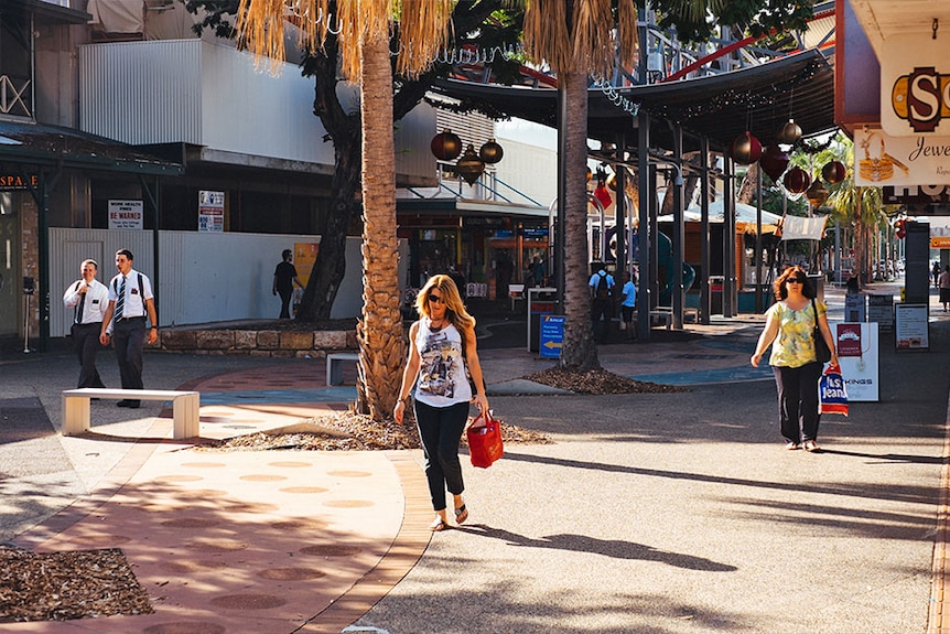 Darwin's Smith Street Mall.