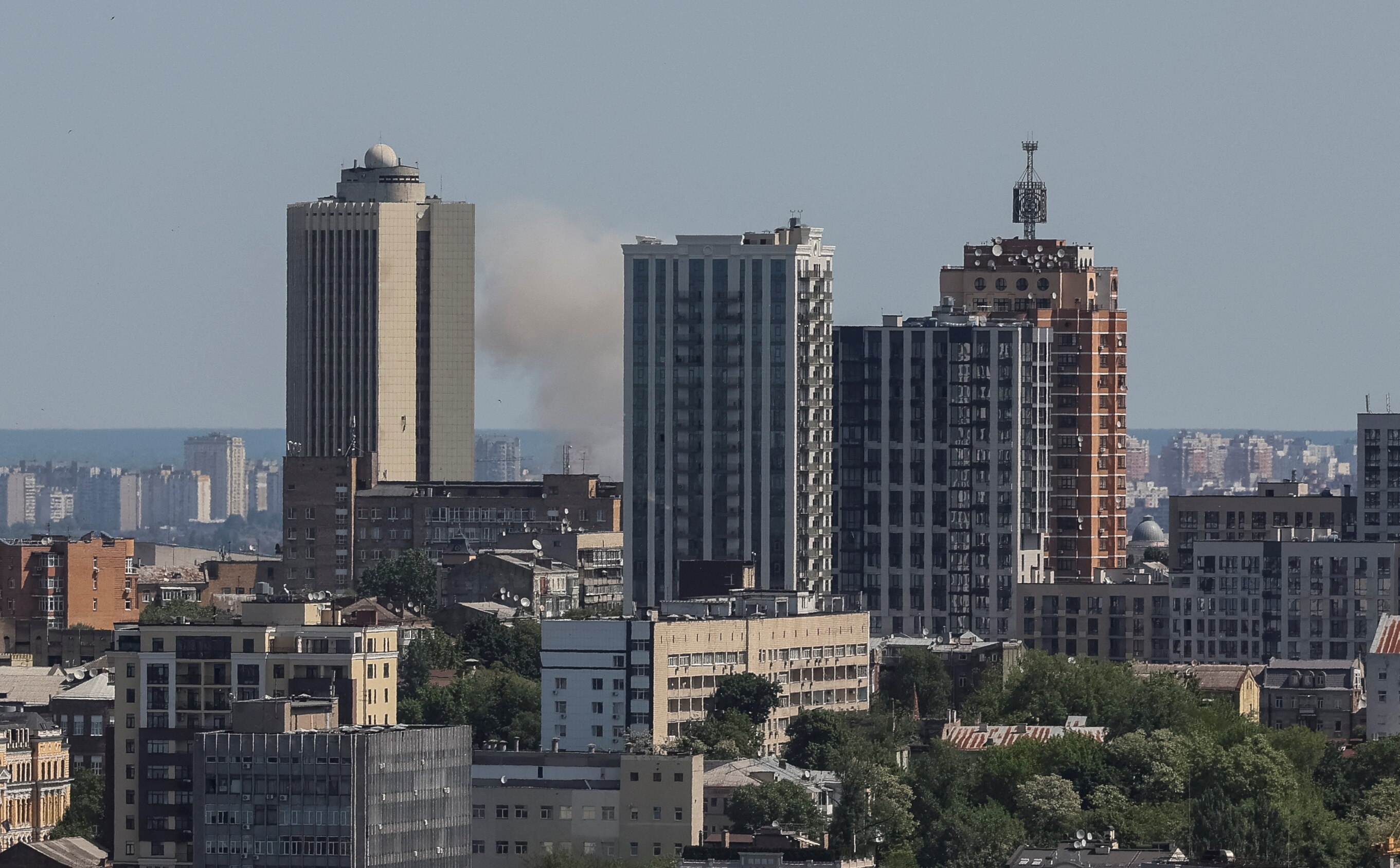 Russia Fires Missiles On Kyiv In Rare Daytime Attack As Residents Run ...