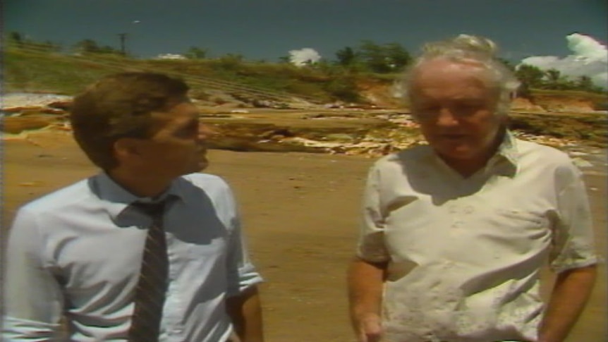 ABC's 7.30 in 1988 on Darwin's ill-fated beach stinger net.