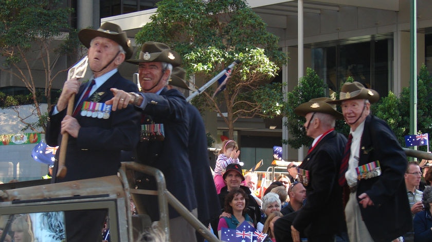 Anzac parade Perth
