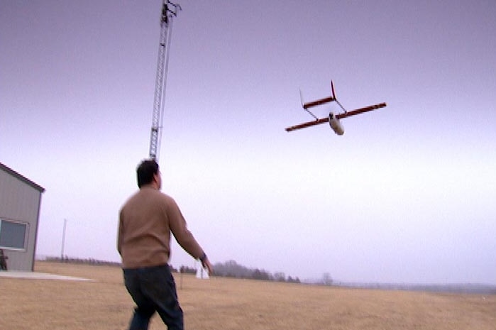 Researchers from Oklahoma State University using drone technology to improve tornado warning times.