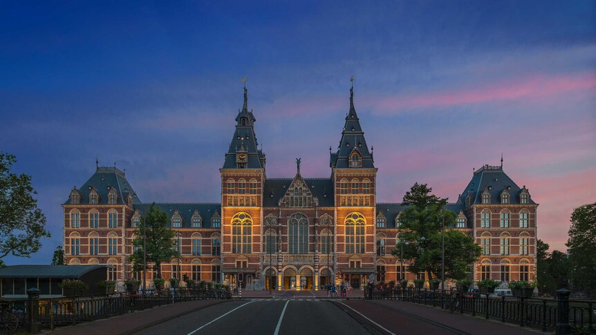 The Rijksmuseum after its renovation in 2014.
