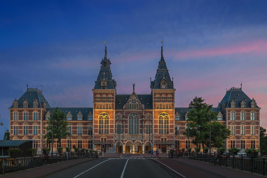 The Rijksmuseum after its renovation in 2014.