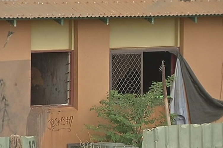 A squalid house in the Mallingbar community near Broome