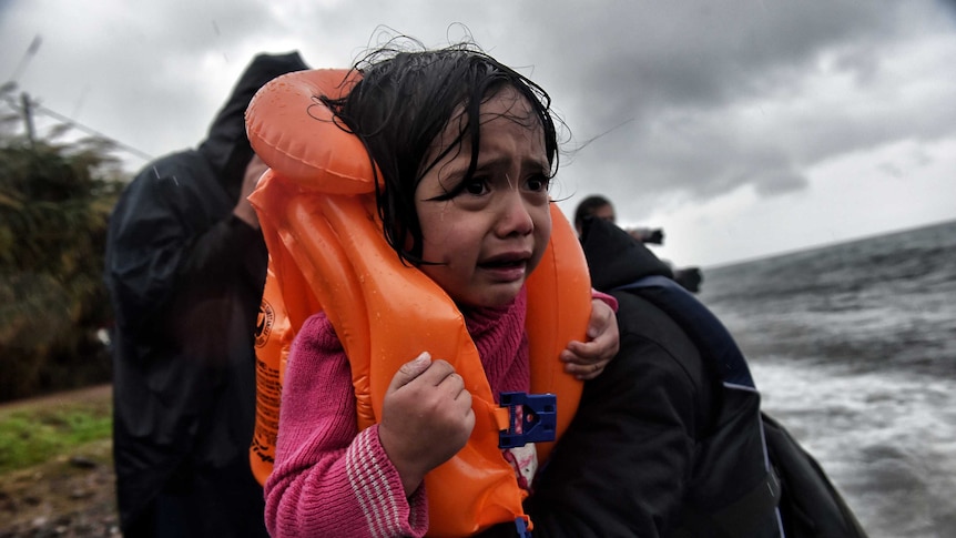 Hundreds of thousands of people arrive in Greece seeking European sanctuary