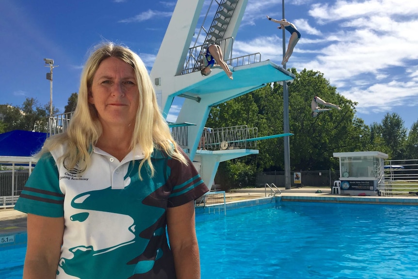 Canberra Diving Academy head coach Ann Widdup