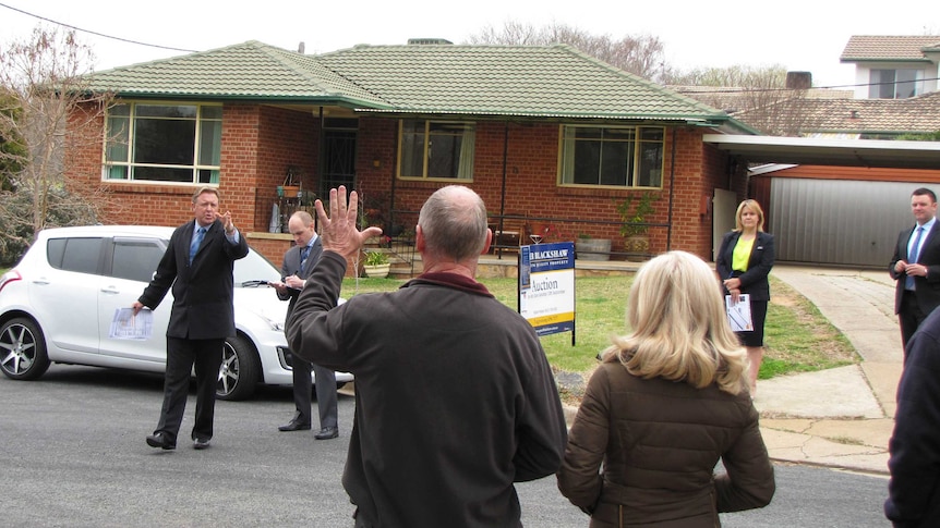 The house at 13 Allan Place sold after the auction for $570,000, below the 2010 sale price of $625,000.