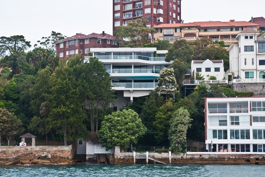 Sydney harbour houses