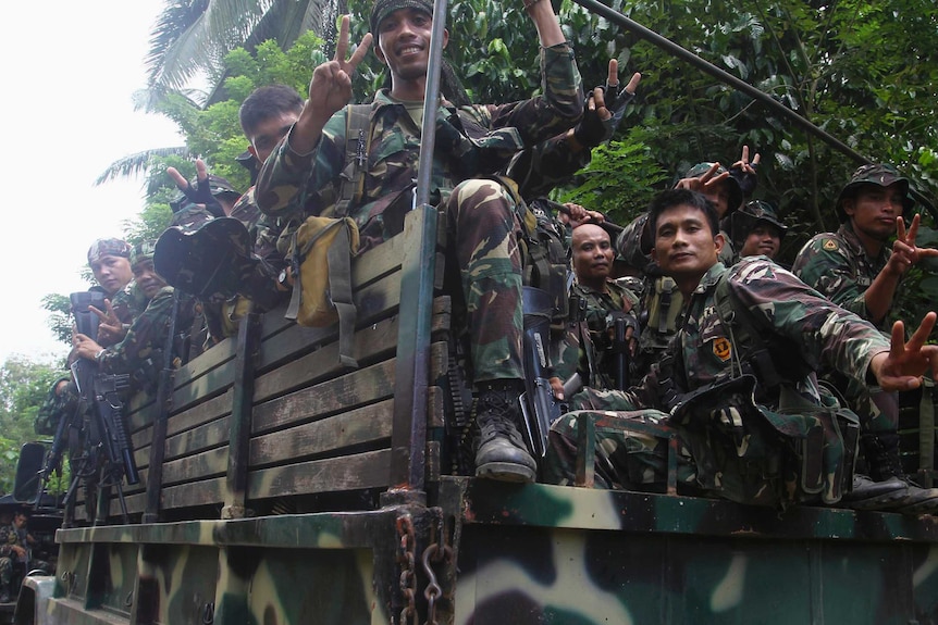 Philippine soldiers