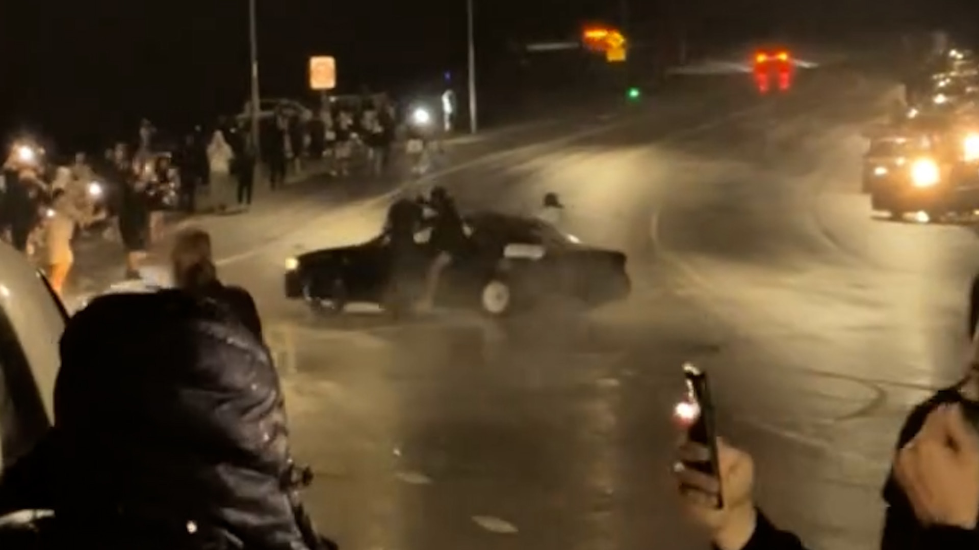 Six charged after alleged NYE hooning and social media posts