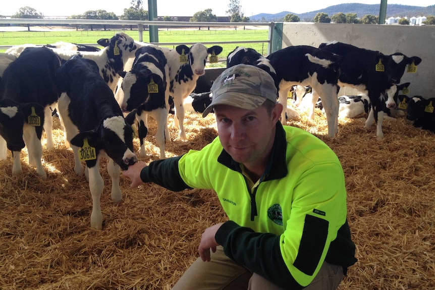 Moxey Farms Quentin Moxey director of Australian Fresh Milk Holdings
