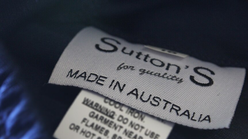 A box of Made in Australia tags