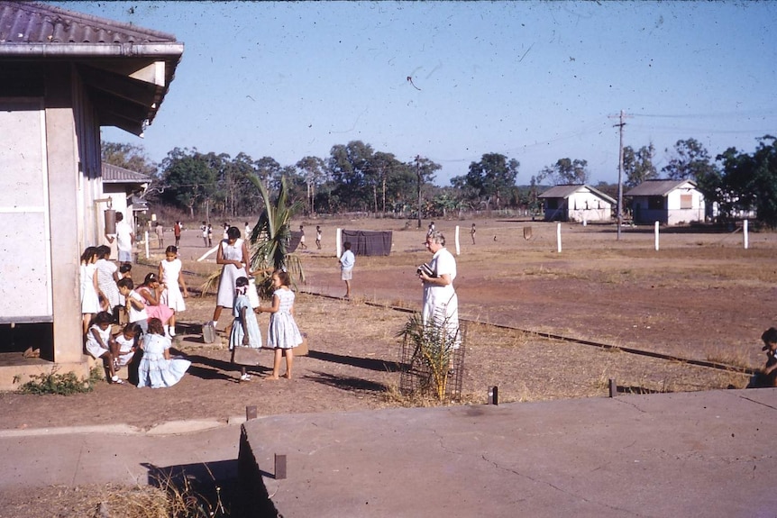 Children at the Retta Dixon home