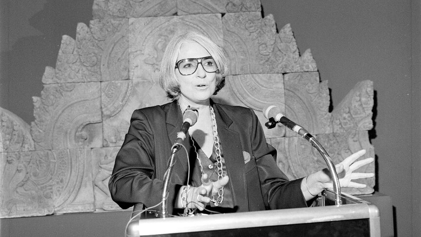 Director of the National Gallery of Australia, Betty Churcher