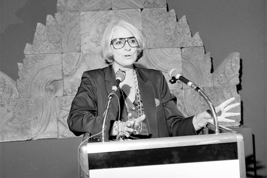 Director of the National Gallery of Australia, Betty Churcher