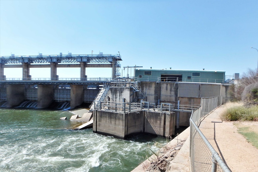 Power station at Yarrawonga Weir