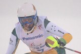 Jessica Gallagher competes at the Paralympics
