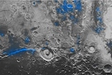 Exposed water ice on Pluto