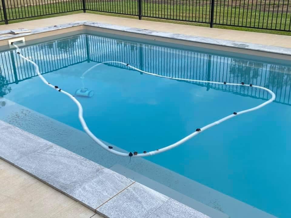 Dead mice in the pool swim on the cord of the pool cleaner