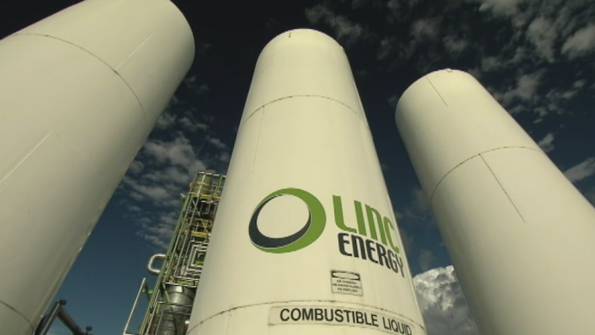 Linc Energy gas site.