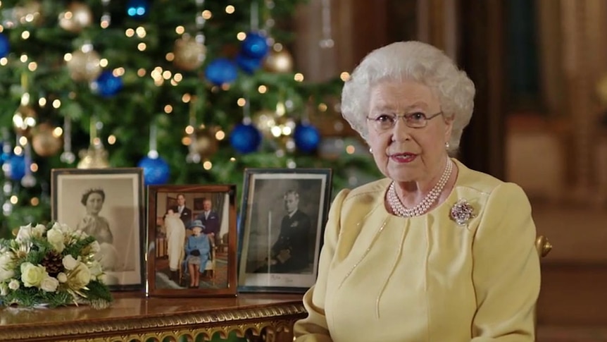 The Queen delivers her Christmas Day speech.