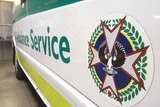 signage on SA ambulance